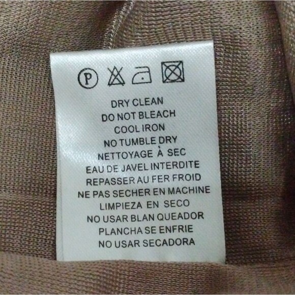 Lucy & Co. Champagne Beaded Mini Dress Stretchy size Small - Picture 12 of 16